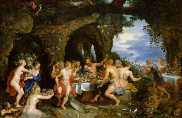 De tuin van Epicurus volgens Rubens